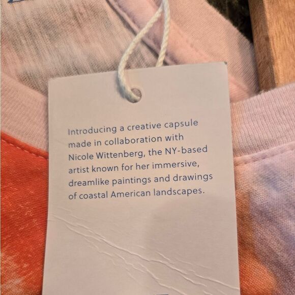 J. Crew Limited Edition Nicole Wittenburg Orange Sun Short Sleeve Tee NWT Xsmall - Picture 13 of 13